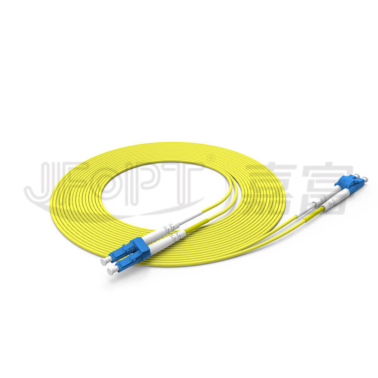 Duplex LC- LC Fiber Patch Cord 2.0mm 3.0mm Single Mode OS2 Kabel Serat Optik Zipcord