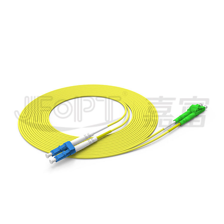 Duplex LC- LC Fiber Patch Cord 2.0mm 3.0mm Single Mode OS2 Kabel Serat Optik Zipcord