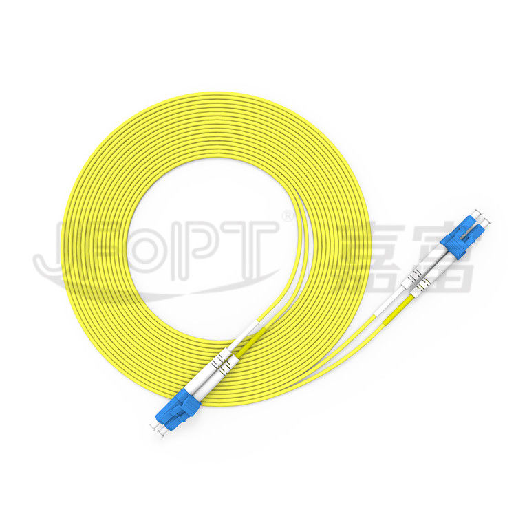 Duplex LC- LC Fiber Patch Cord 2.0mm 3.0mm Single Mode OS2 Kabel Serat Optik Zipcord