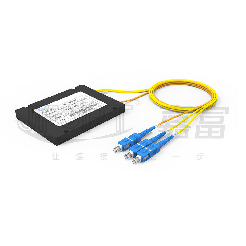 ABS Box Type PLC Optical Splitter Plastic Box Enclosure Memisahkan 2-64 Saluran
