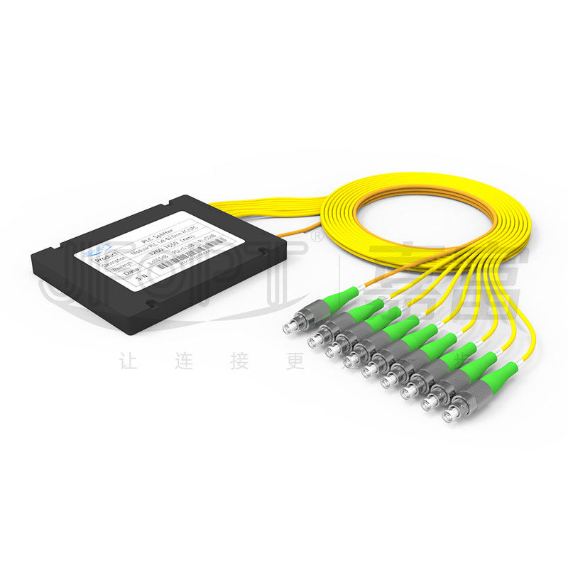 ABS Box Type PLC Optical Splitter Plastic Box Enclosure Memisahkan 2-64 Saluran