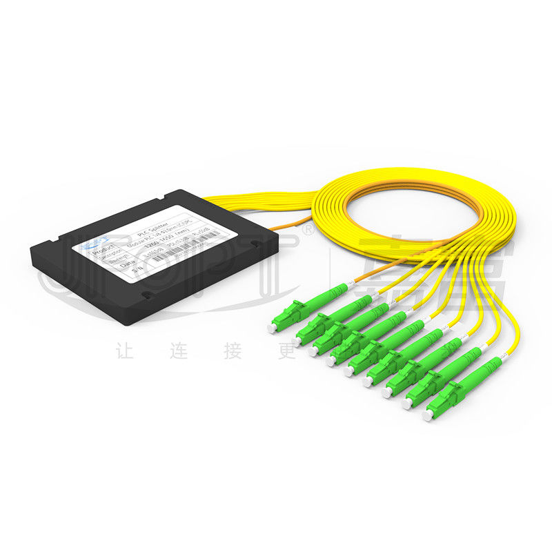 ABS Box Type PLC Optical Splitter Plastic Box Enclosure Memisahkan 2-64 Saluran
