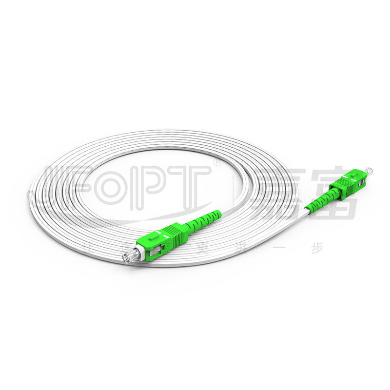Kabel Drop Indoor Berbentuk Kupu-kupu FRP Single Core 2 Core Fiber Drop Cable
