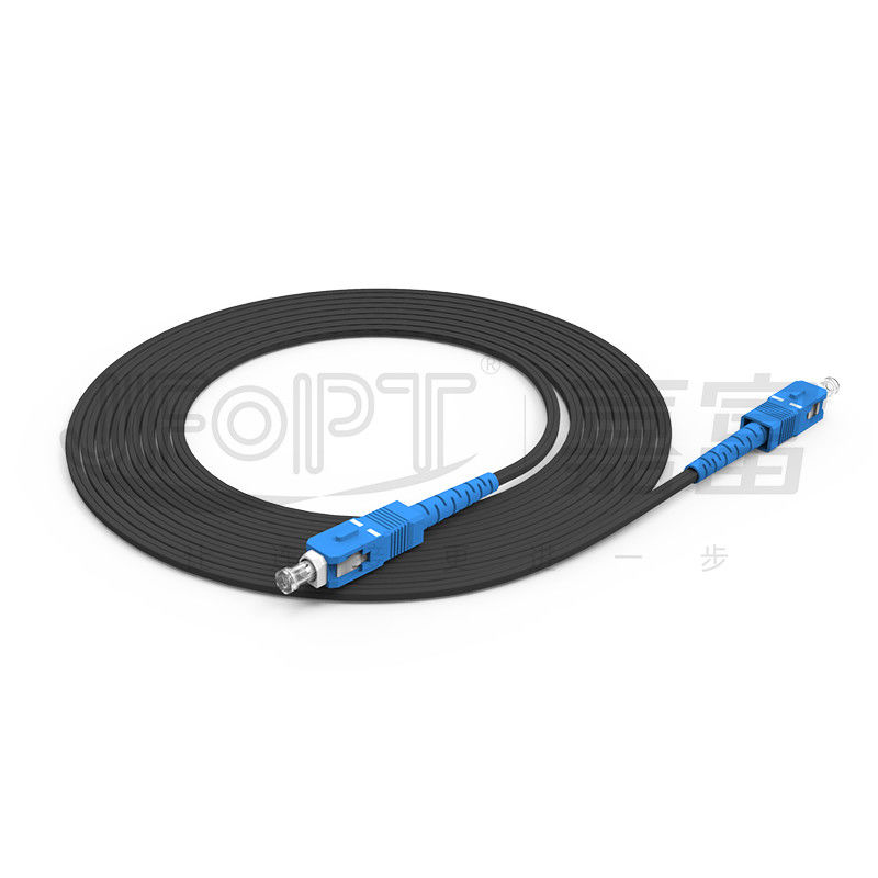 Kabel Drop Indoor Berbentuk Kupu-kupu FRP Single Core 2 Core Fiber Drop Cable
