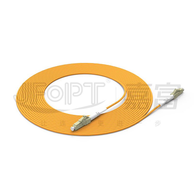 LC-LC Fiber Optical Patch Cord Boot Pendek Boot Miring