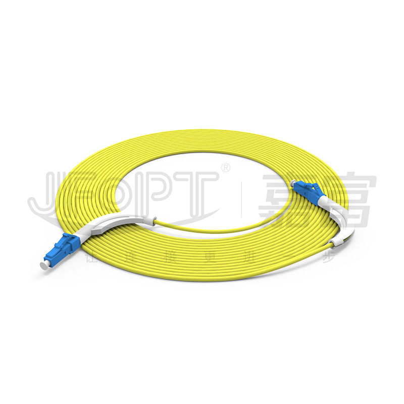 LC-LC Fiber Optical Patch Cord Boot Pendek Boot Miring