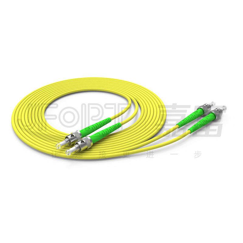 ST ST Mode Tunggal LSZH Kabel Patch Serat Optik OS2 G652D G657A1 G657A2