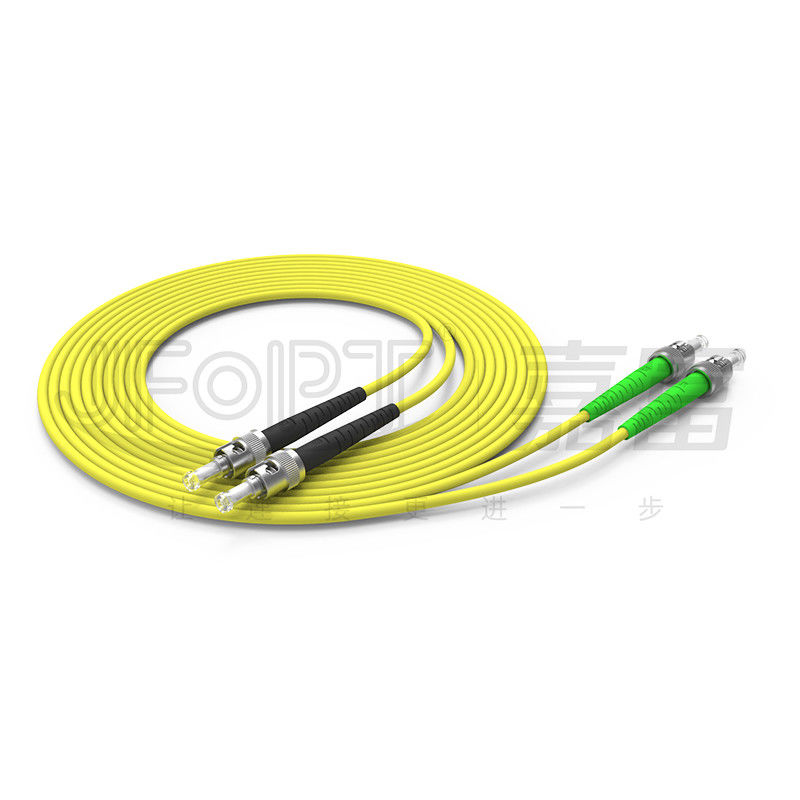 ST ST Mode Tunggal LSZH Kabel Patch Serat Optik OS2 G652D G657A1 G657A2
