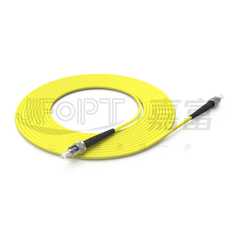 ST ST Mode Tunggal LSZH Kabel Patch Serat Optik OS2 G652D G657A1 G657A2