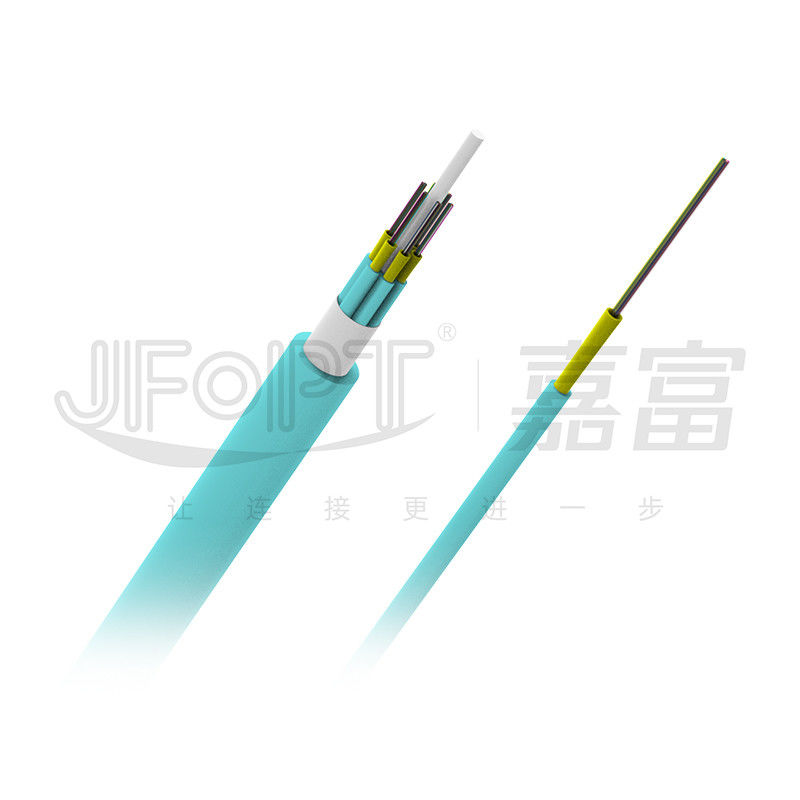 FC / ST Pra Dihentikan Kabel Fiber Optic Breakout Patch Cord 12 Cores Pulling Eye Kit