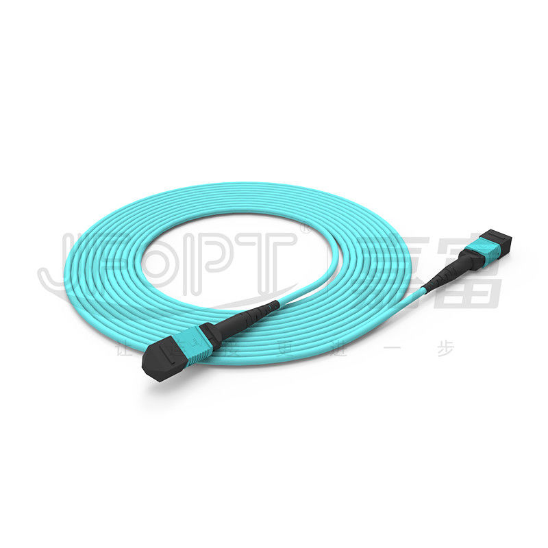 Kabel Batang Lapis Baja MPO 12 Serat Kabel Mini Lapis Baja OM3 OM4 OM5