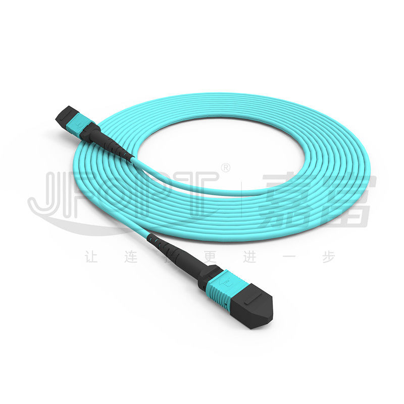 Kabel Batang Lapis Baja MPO 12 Serat Kabel Mini Lapis Baja OM3 OM4 OM5