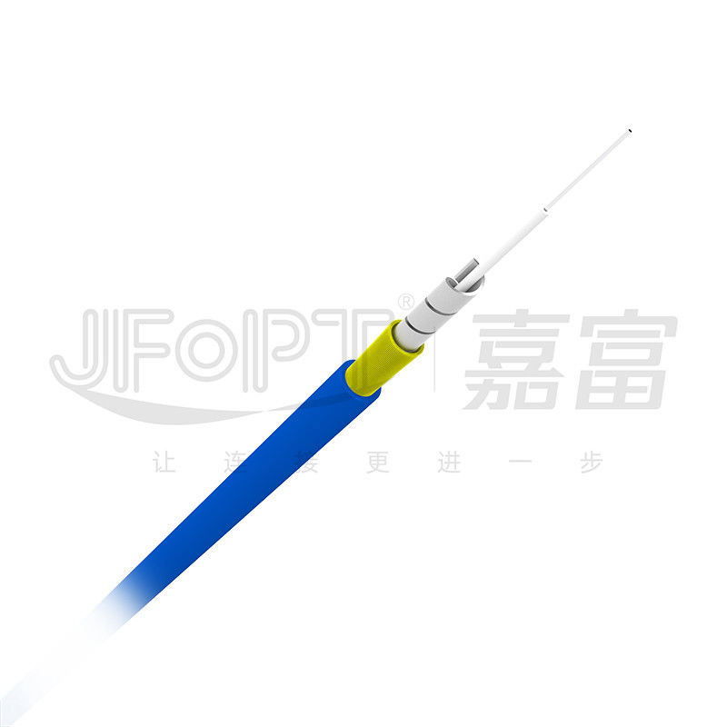 Uni Tube Simplex Duplex Armored Fiber Patch Cord Benang Aramid Diperkuat