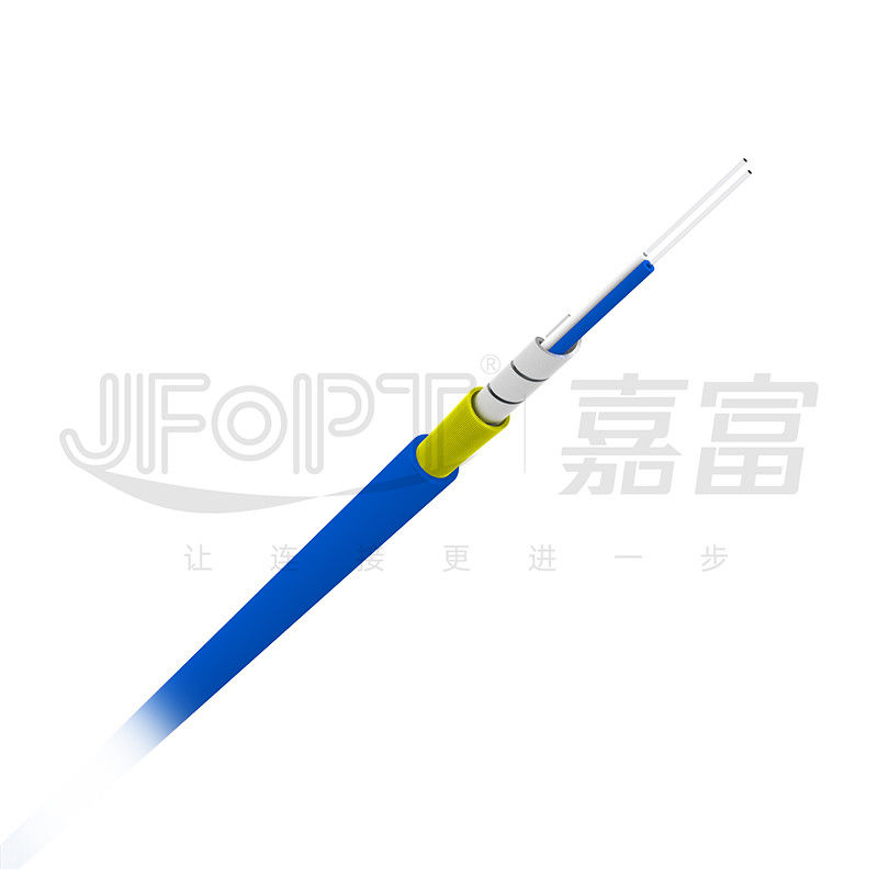 Uni Tube Simplex Duplex Armored Fiber Patch Cord Benang Aramid Diperkuat
