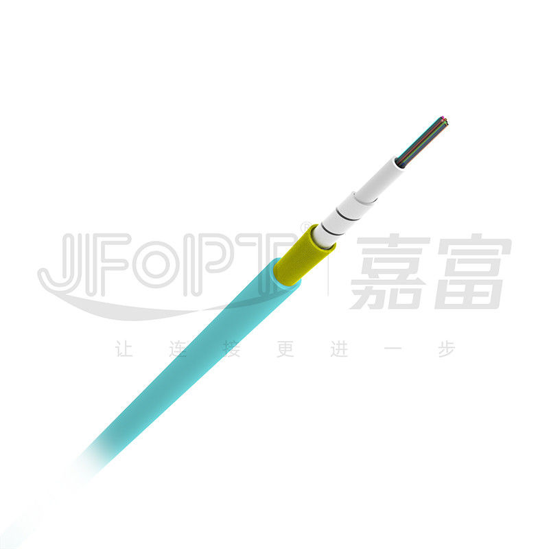 MPO MTP Kabel Serat Optik Lapis Baja Dalam Ruangan Kabel Patch Lapis Baja 3.0mm 3.5mm 4.0mm