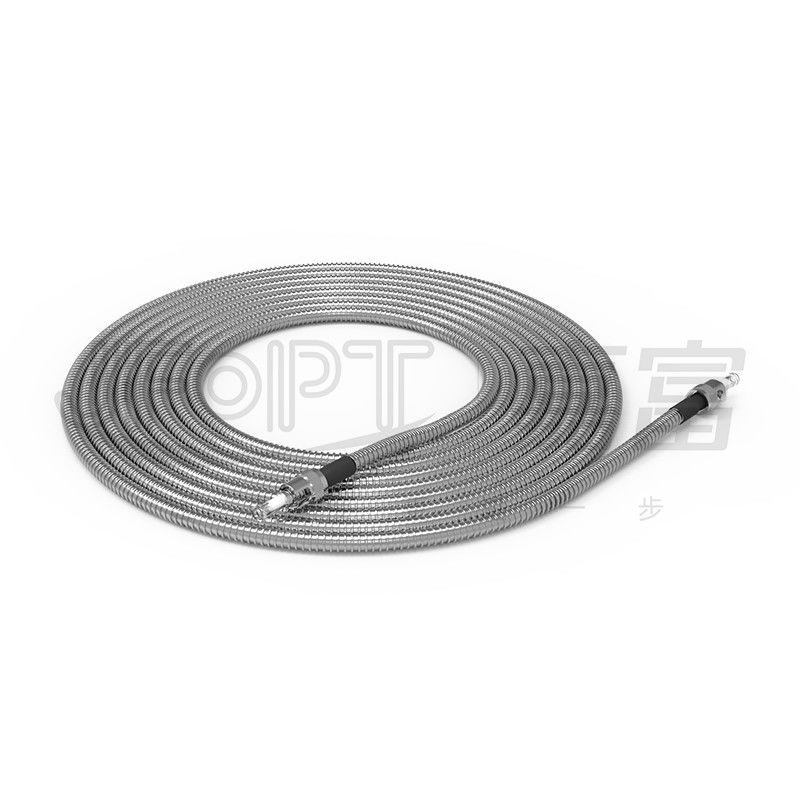 Kabel Serat Optik Lapis Baja Dalam Ruangan 6.0mm Tahan Hancur Kabel Patch Lapis Baja Spiral Eksternal