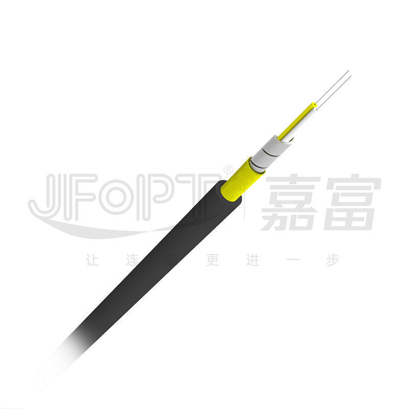 Kabel Serat Optik Taktis Lapis Baja Tunggal 2 4 6 8 Serat Kabel Taktis Militer