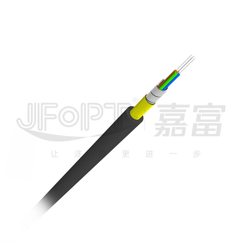 Kabel Serat Optik Taktis Lapis Baja Tunggal 2 4 6 8 Serat Kabel Taktis Militer