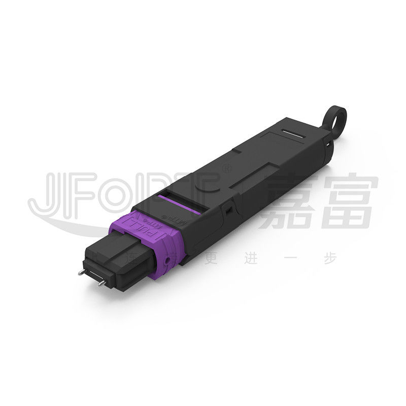 Kabel Patch MTP Mode Tunggal 12 Inti 6 Saluran Adaptor Loopback Serat Optik