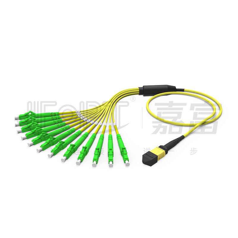 MPO-LC 3.0 Mini MPO Breakout Cable 2.0mm Cabang Kabel Patch Serat MPO