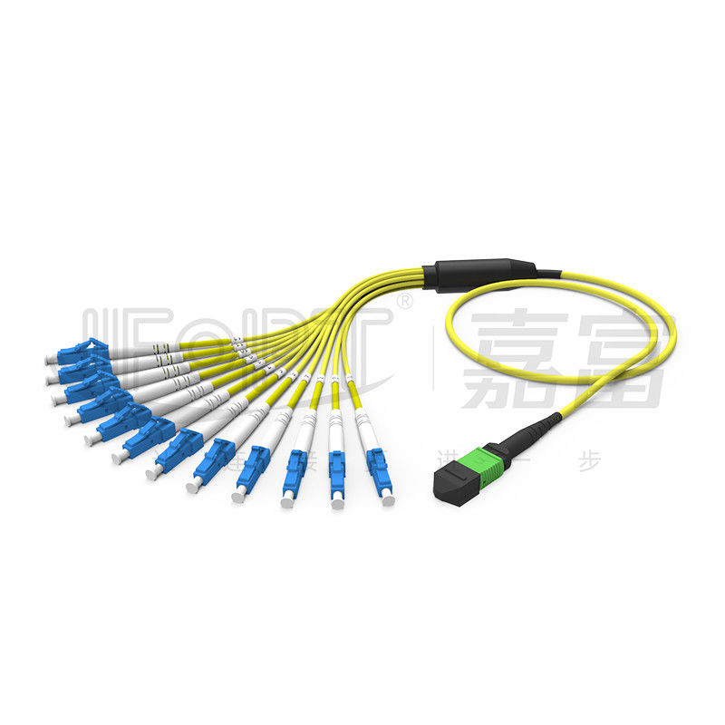 MPO-LC 3.0 Mini MPO Breakout Cable 2.0mm Cabang Kabel Patch Serat MPO