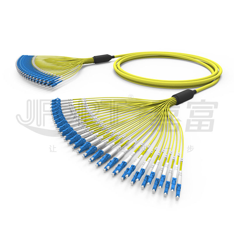 Bundel LC-SC Kabel Serat Optik Pra Dihentikan 48 Cabang Inti 2.0mm G652D G657A1