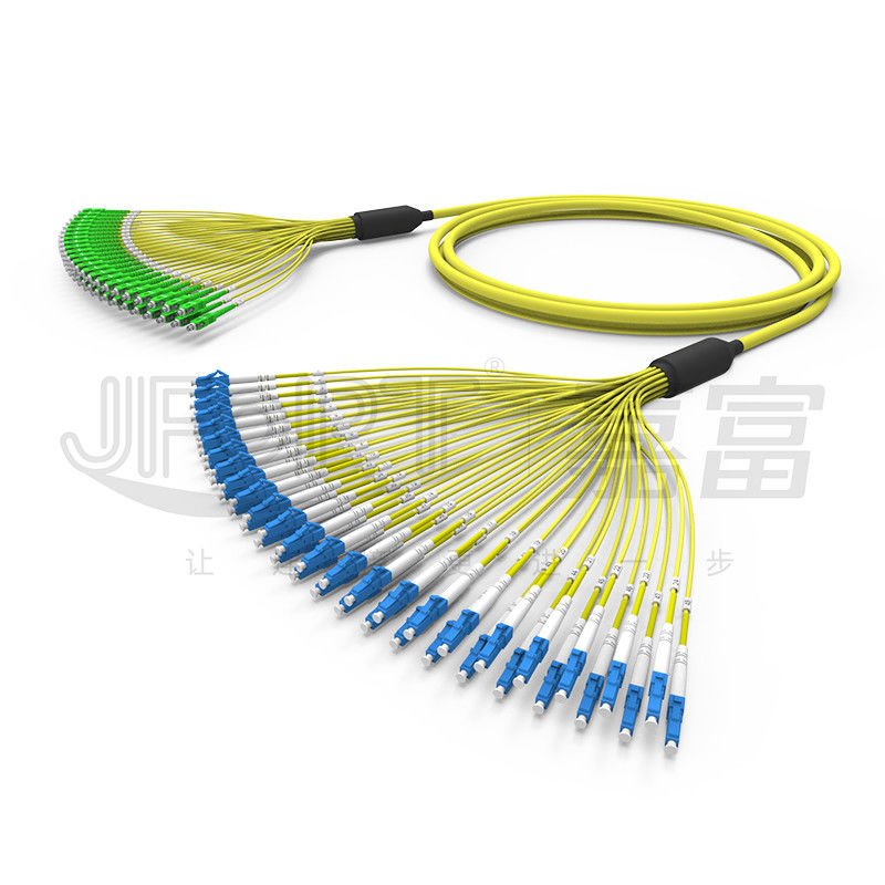 Bundel LC-SC Kabel Serat Optik Pra Dihentikan 48 Cabang Inti 2.0mm G652D G657A1