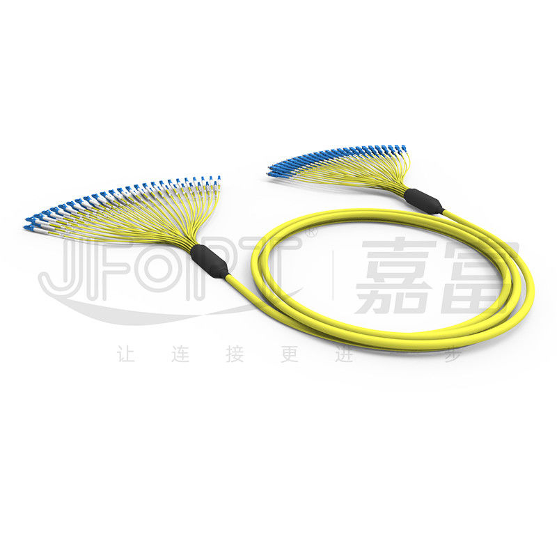 Bundel LC-SC Kabel Serat Optik Pra Dihentikan 48 Cabang Inti 2.0mm G652D G657A1