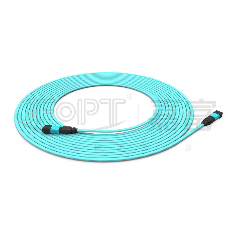Kabel batang tahan api 12-core Multimode 50/125 OFNR/OFNP