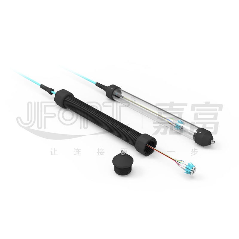 LC/UPC-LC/UPC Patch Cord 12-96 Core G652D/G657A1/G657A2 Tight-Buffered with Pulling-Eye Kit