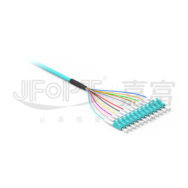 LC/UPC-LC/UPC Patch Cord 12-96 Core G652D/G657A1/G657A2 Tight-Buffered with Pulling-Eye Kit