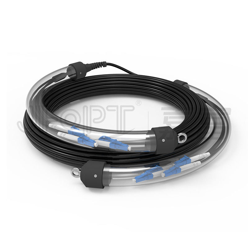 LC/UPC-LC/UPC Patch Cord 12-96 Core G652D/G657A1/G657A2 Tight-Buffered with Pulling-Eye Kit