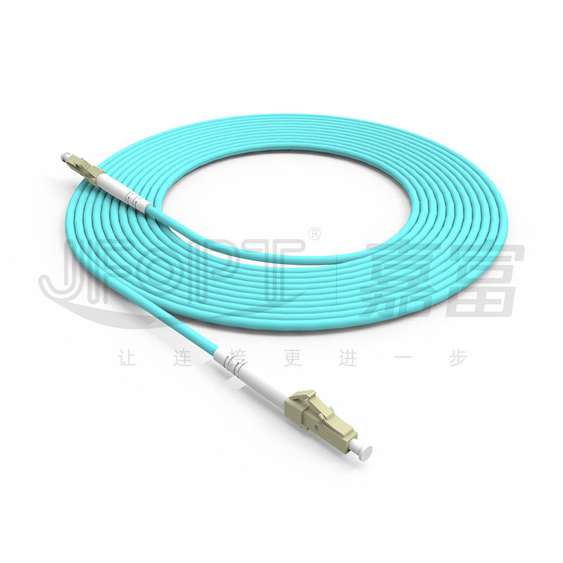 Multi Mode 2.0mm LC/APC SX Fiber Optic Patch Cord untuk Transmisi Data Berkecepatan Tinggi