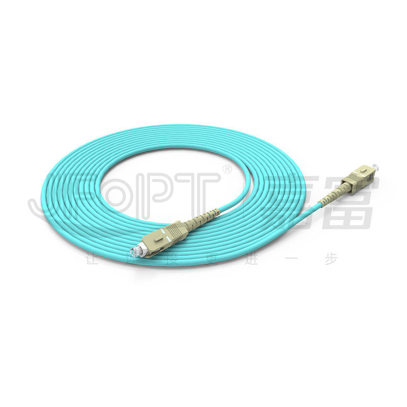 1m LSZH OEM SC-SC/UPC SX OS1/OS2/OM3/OM4 Fiber Optic Patch Cord dengan Ferrule Keramik
