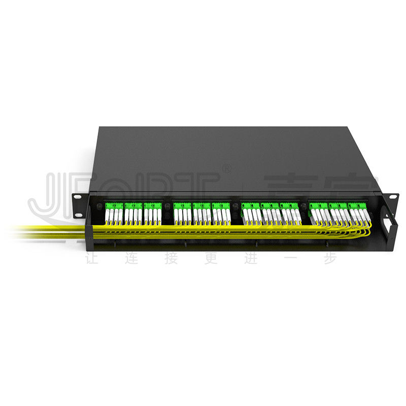 MPO Patch Panel koneksi yang efisien operasi yang nyaman dan konfigurasi yang fleksibel dari jaringan komunikasi optik