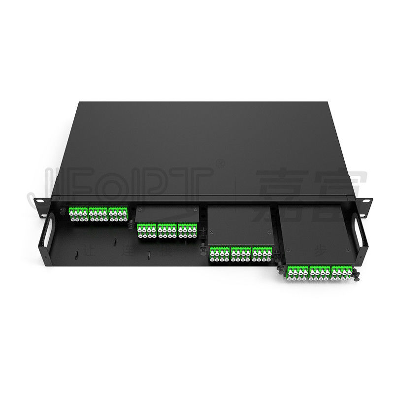 MPO Patch Panel koneksi yang efisien operasi yang nyaman dan konfigurasi yang fleksibel dari jaringan komunikasi optik