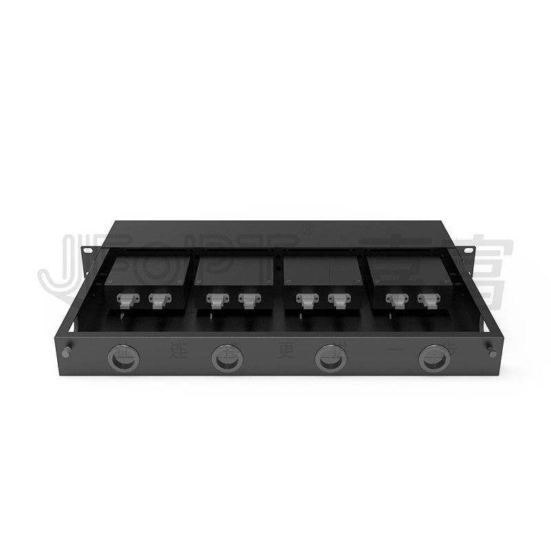 MPO Patch Panel koneksi yang efisien operasi yang nyaman dan konfigurasi yang fleksibel dari jaringan komunikasi optik